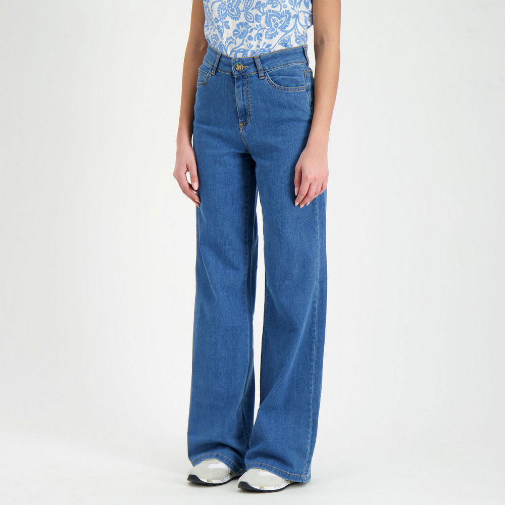 EMME MARELLA JEANS STRAIGHT LEG CRESPO DONNA