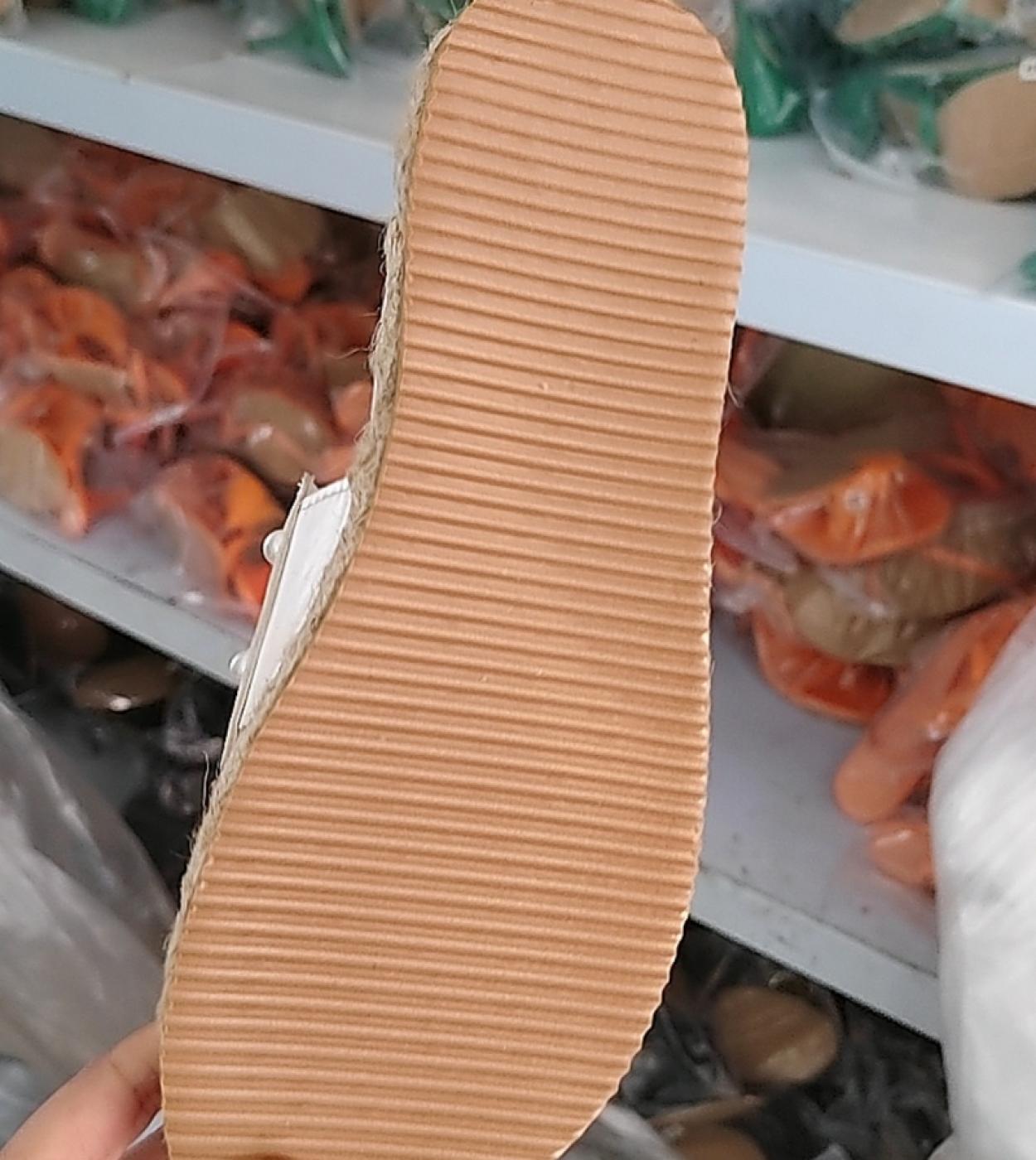 Espadrillas da donna Sandali con cinturino alla caviglia Pantofole comode Scarpe casual da donna Scarpe traspiranti in tela di l