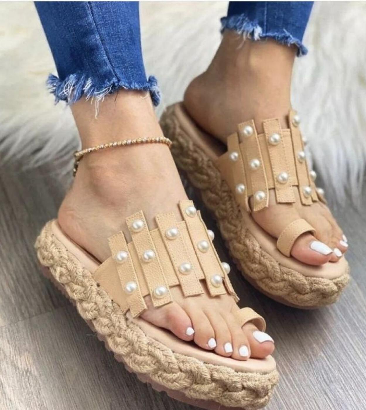 Espadrillas da donna Sandali con cinturino alla caviglia Pantofole comode Scarpe casual da donna Scarpe traspiranti in tela di l