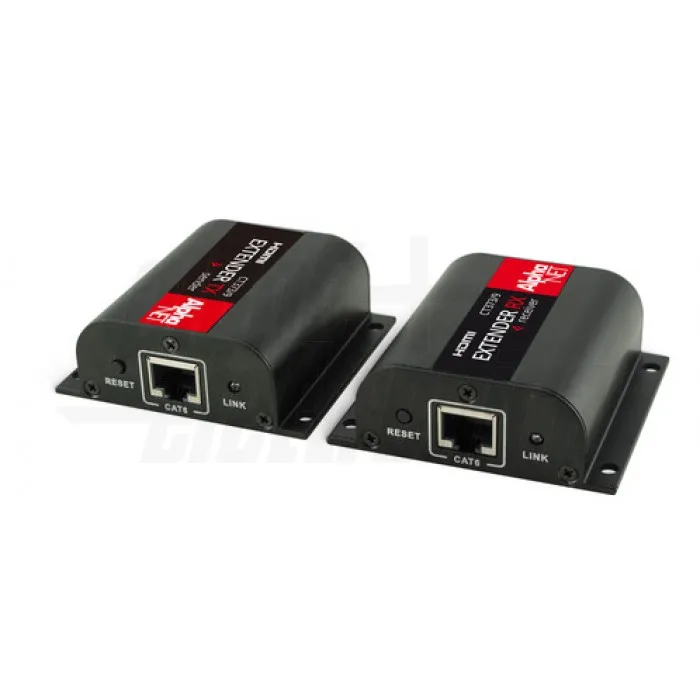 Extender HDMI 1080p, IR, Cavo CAT.5e/6, 60 M - ALPHA ELETTRONICA CT373/9/2 