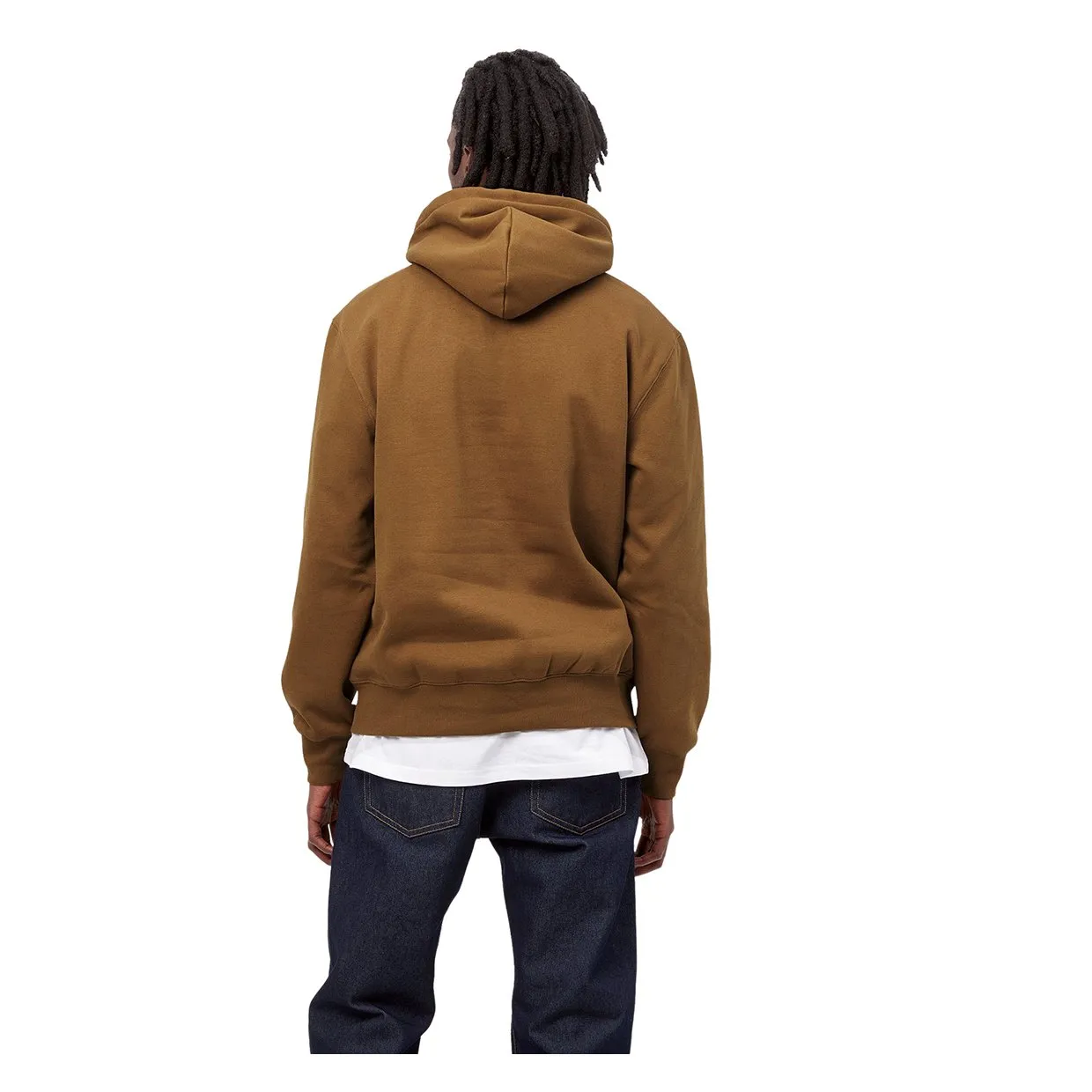 Felpa Carhartt WIP  Logo Marrone