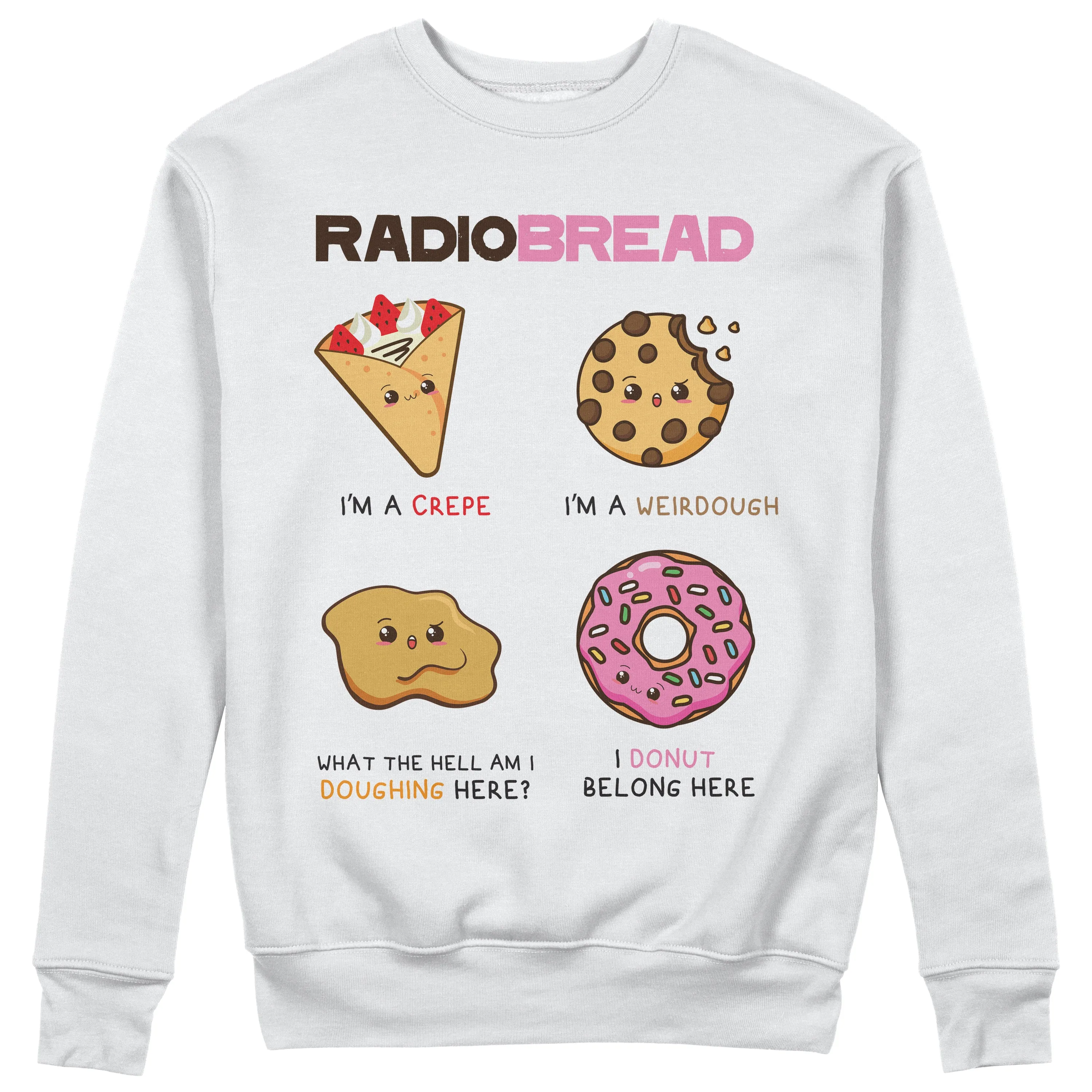 Felpa CUC Girocollo RadioBread - Radiohead - Creep Crape - Unisex #chooseurcolor