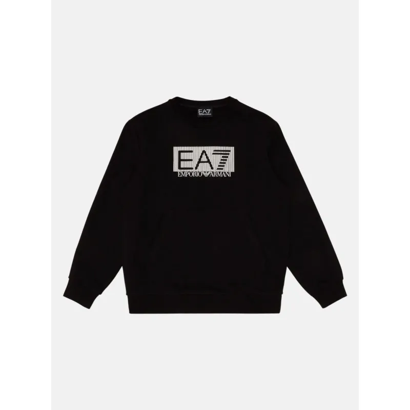 FELPA IN COTONE PER BAMBINI EMPORIO ARMANI EA7