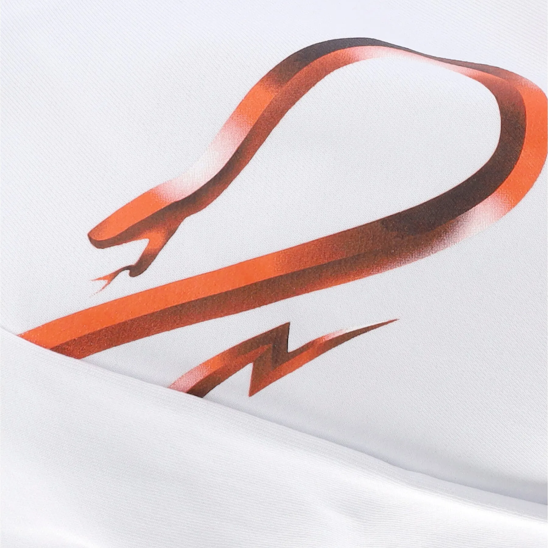 Felpa Leggera Cappuccio Uomo Logo Steel Hoodie White
