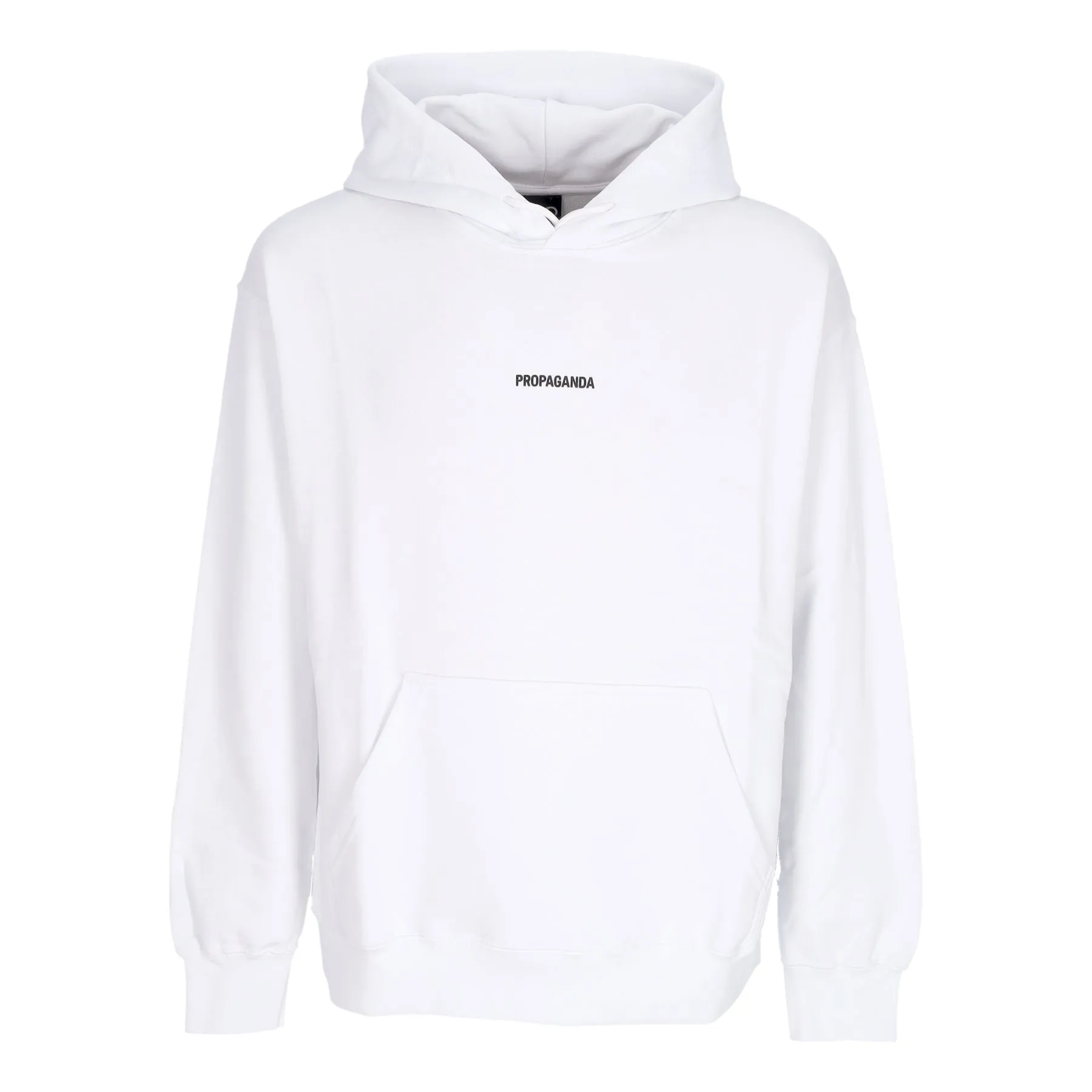 Felpa Leggera Cappuccio Uomo Ribs Classic Hoodie White