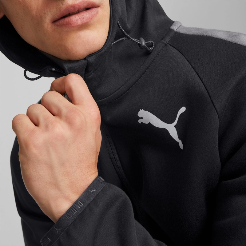 Felpa Puma Evostripe Full-zip Uomo