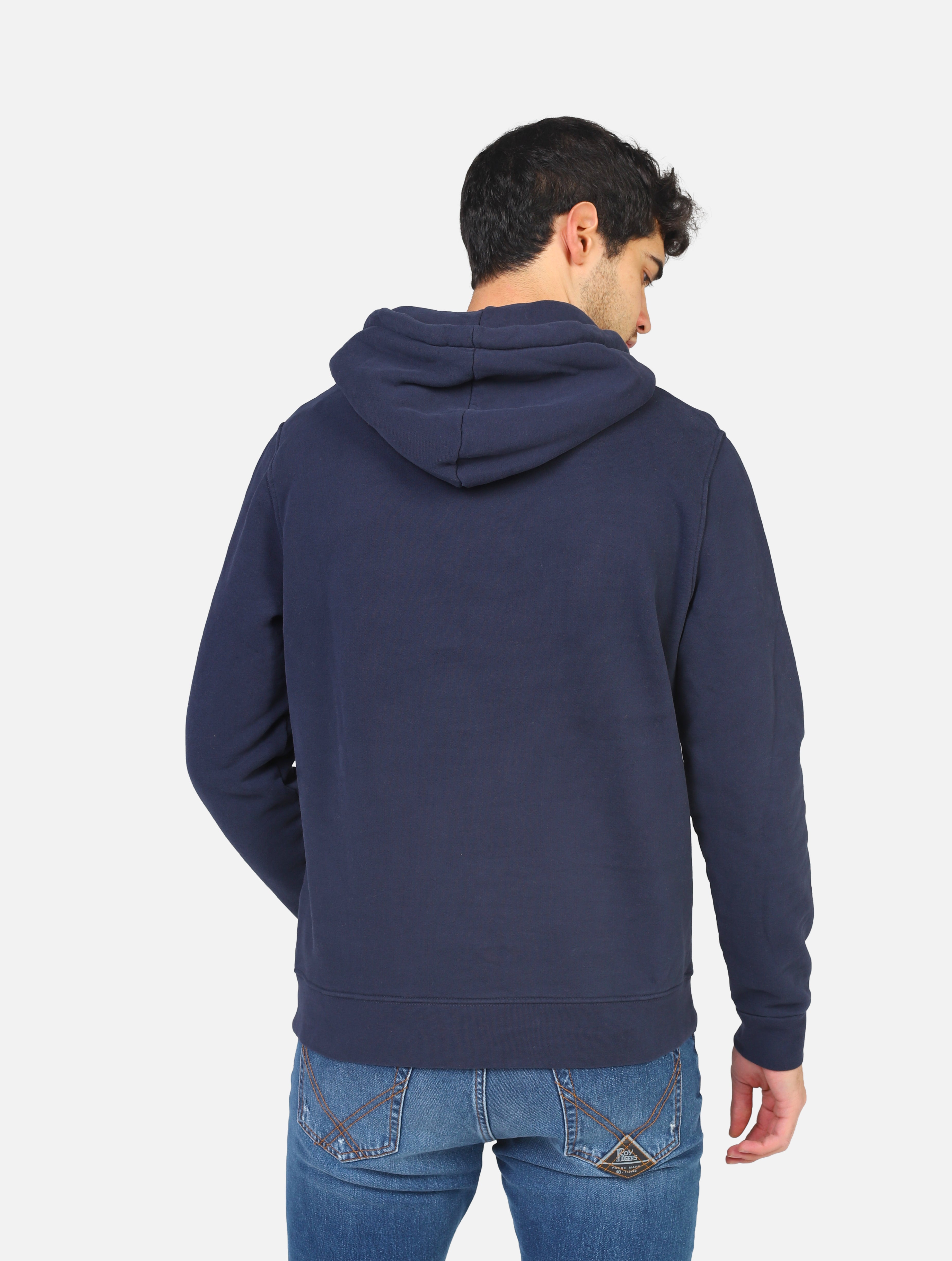felpa ROY ROGER'S - RRU740CF42BLUE NAVY