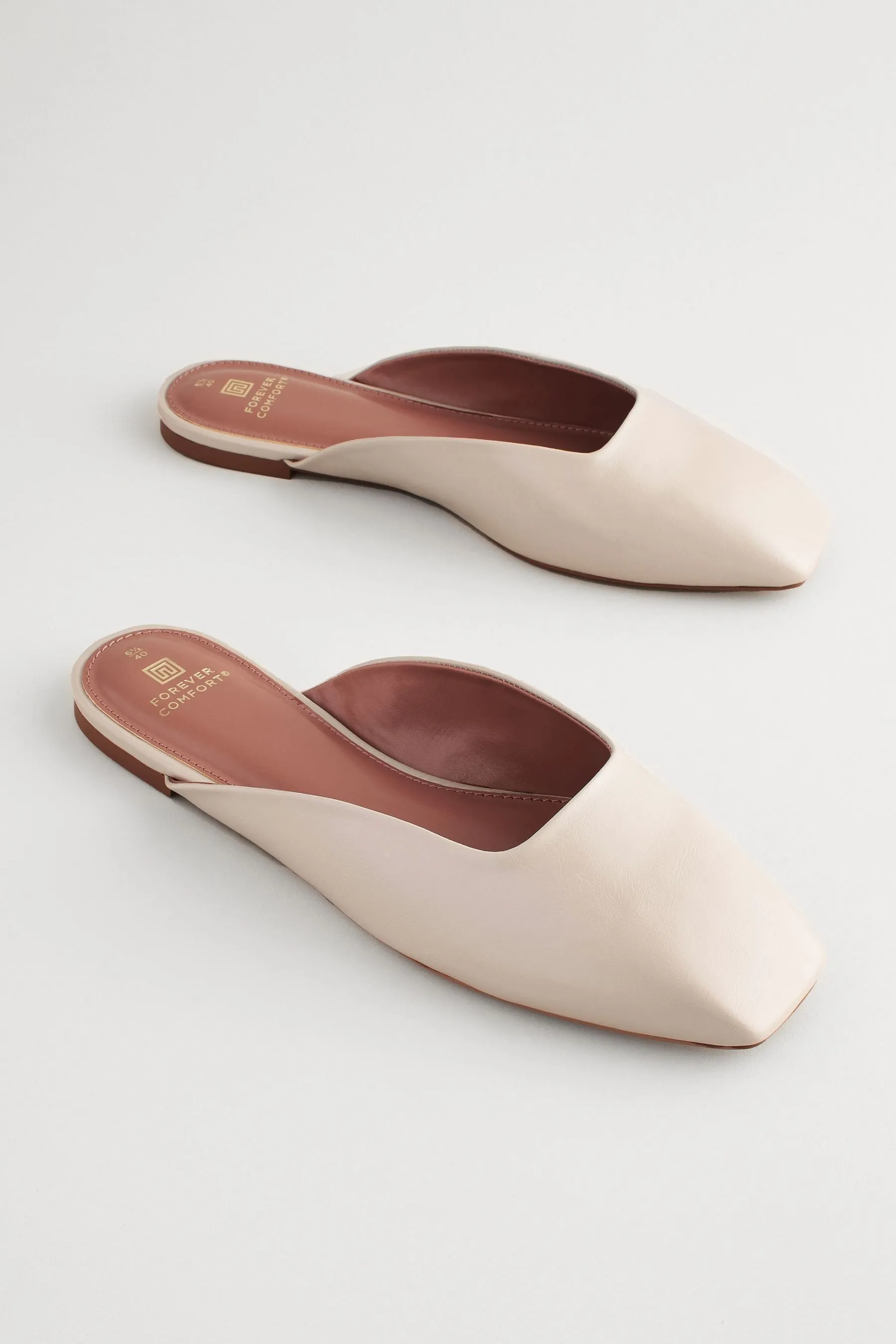 Forever Comfort® - Sabot con punta quadrata