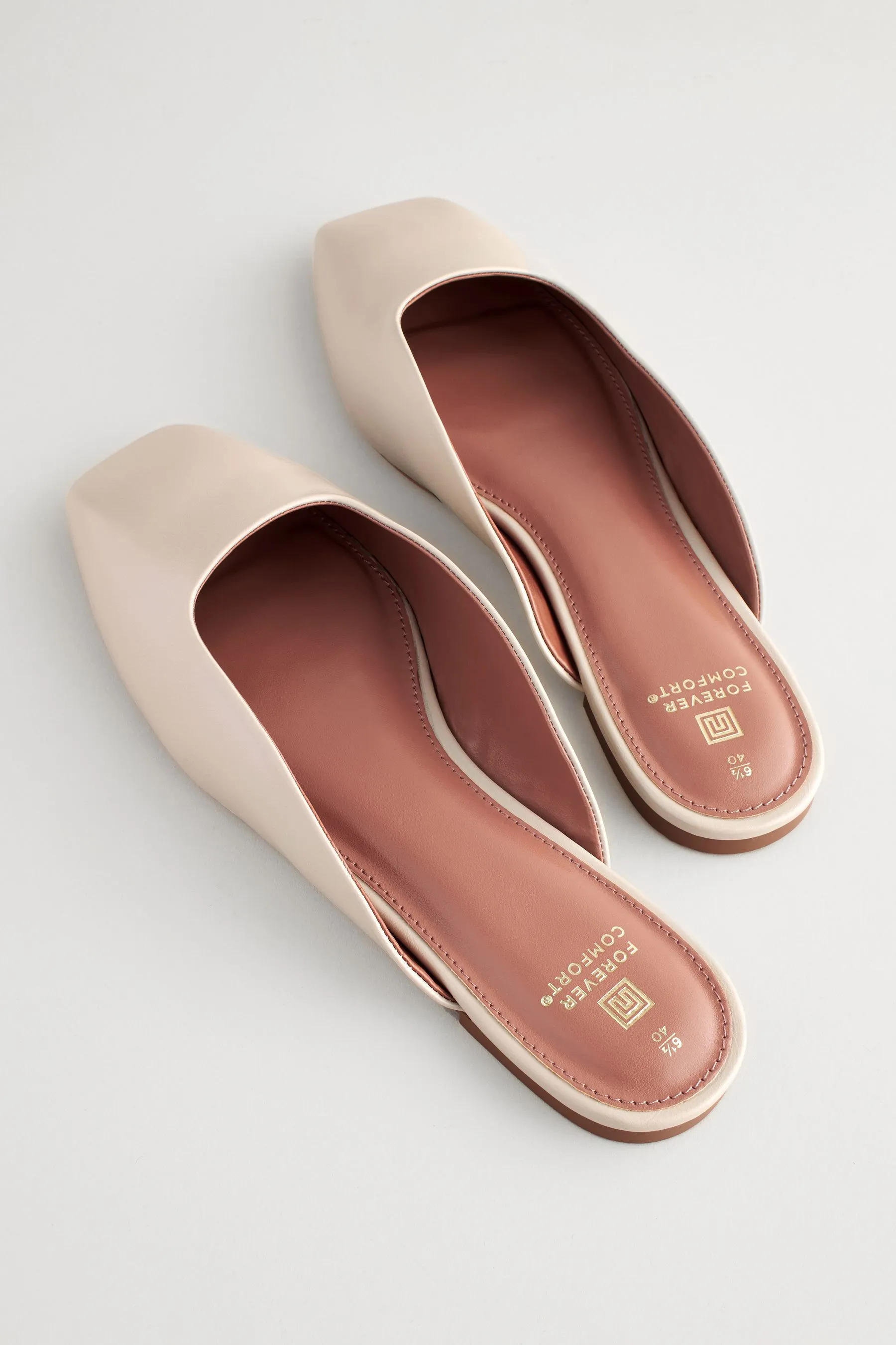 Forever Comfort® - Sabot con punta quadrata