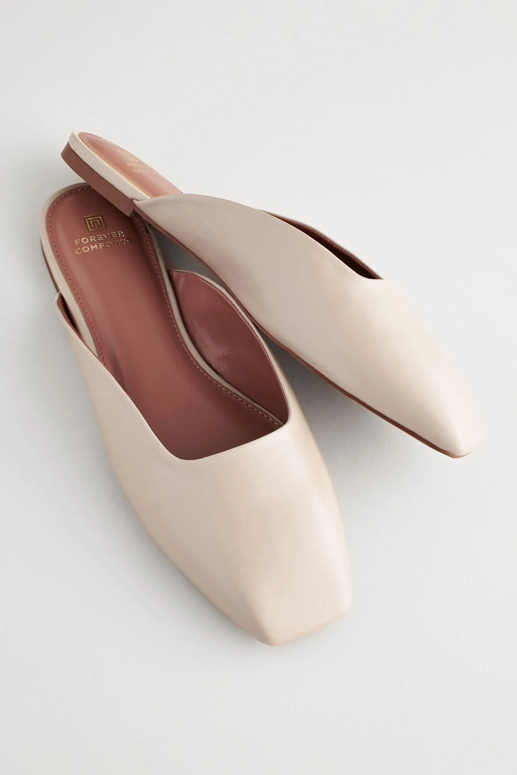 Forever Comfort® - Sabot con punta quadrata