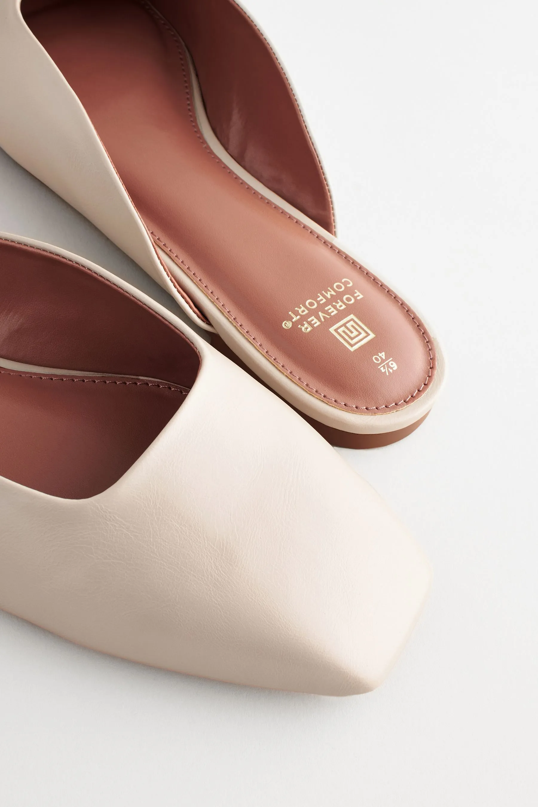 Forever Comfort® - Sabot con punta quadrata