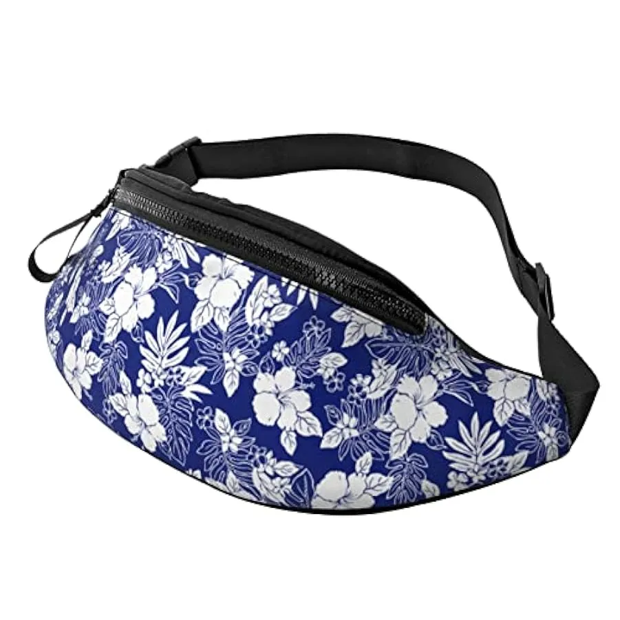 Funky stile hawaiano 5 marsupio marsupio a tracolla per uomo donna. Marsupio per viaggi,passeggiate,corsa,escursionismo,pesca. 1