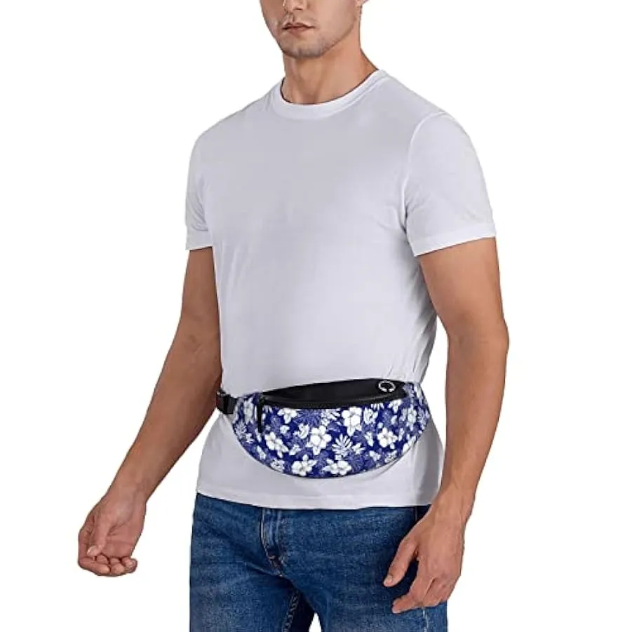 Funky stile hawaiano 5 marsupio marsupio a tracolla per uomo donna. Marsupio per viaggi,passeggiate,corsa,escursionismo,pesca. 1