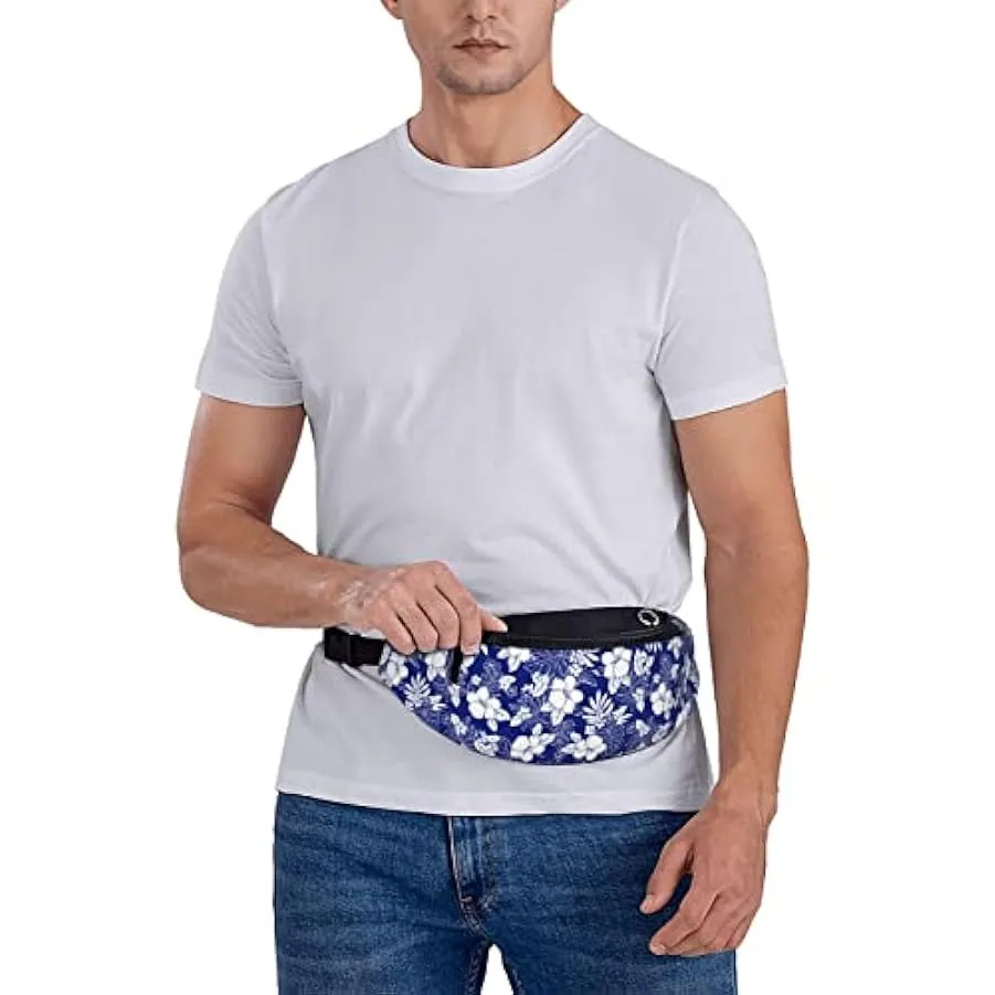 Funky stile hawaiano 5 marsupio marsupio a tracolla per uomo donna. Marsupio per viaggi,passeggiate,corsa,escursionismo,pesca. 1