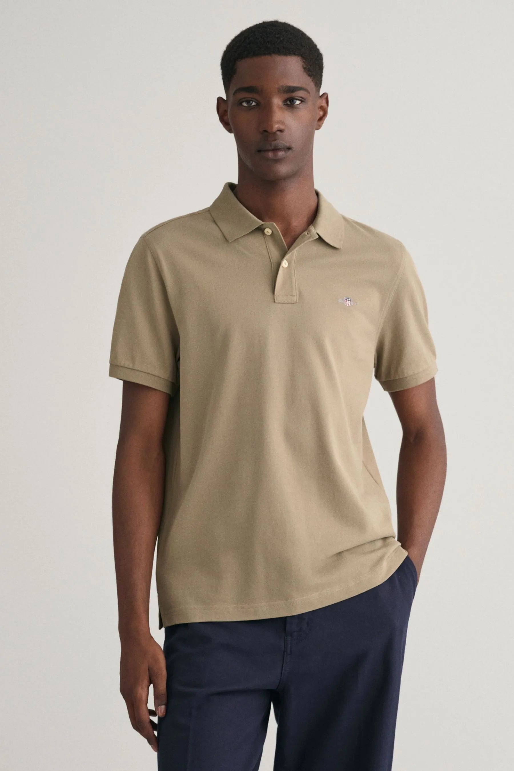 GANT regular  - 100% Cotton Shield Polo Shirt    