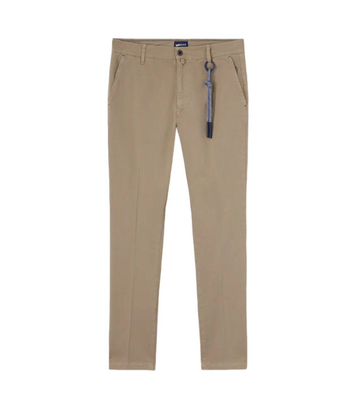 Gas Uomo Pantaloni Chino Fit Slim New Sadeck Det