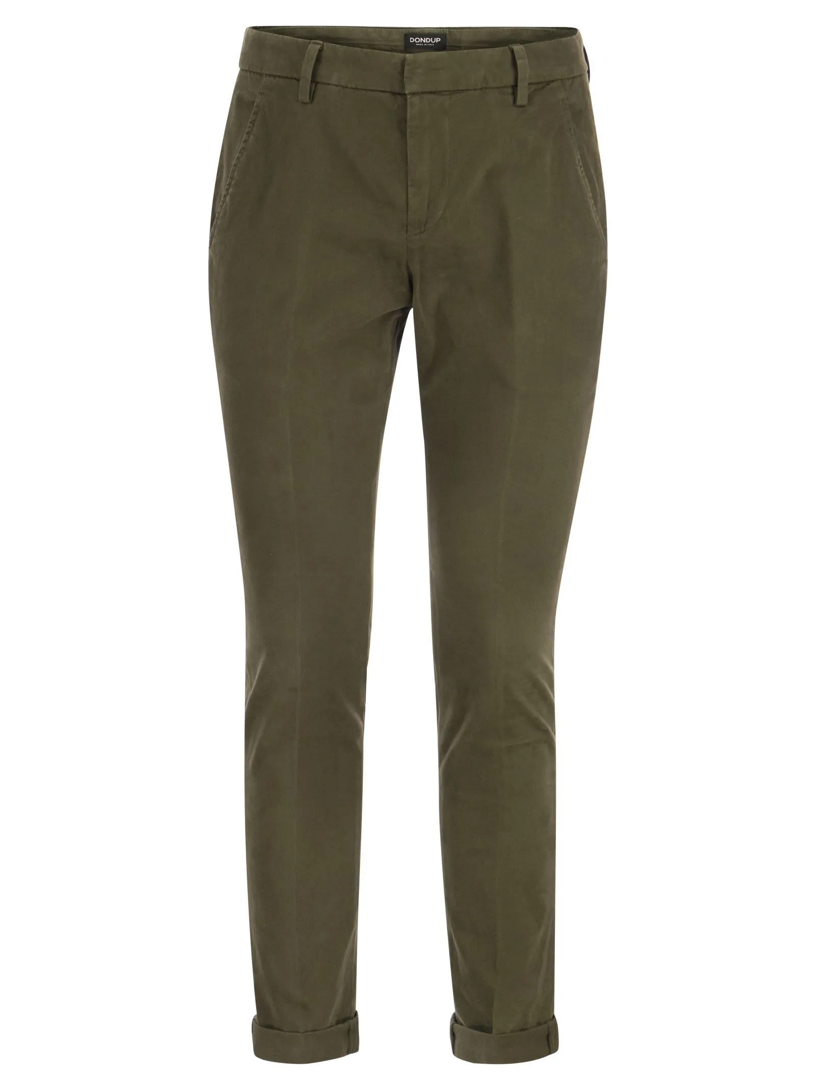 GAUBERT – Pantaloni slim-fit in gabardina