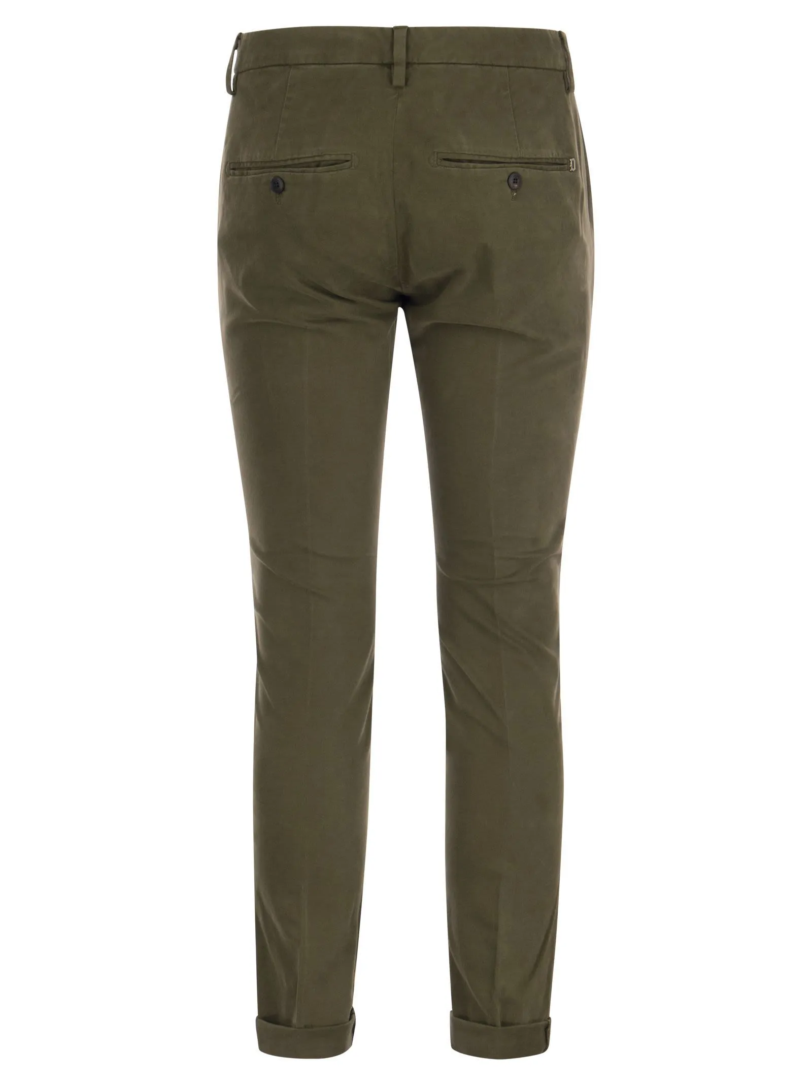 GAUBERT – Pantaloni slim-fit in gabardina