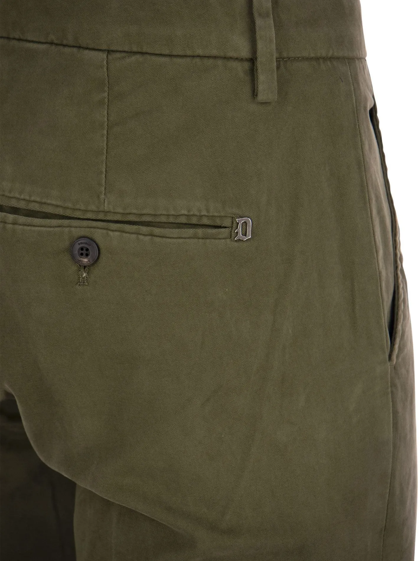 GAUBERT – Pantaloni slim-fit in gabardina