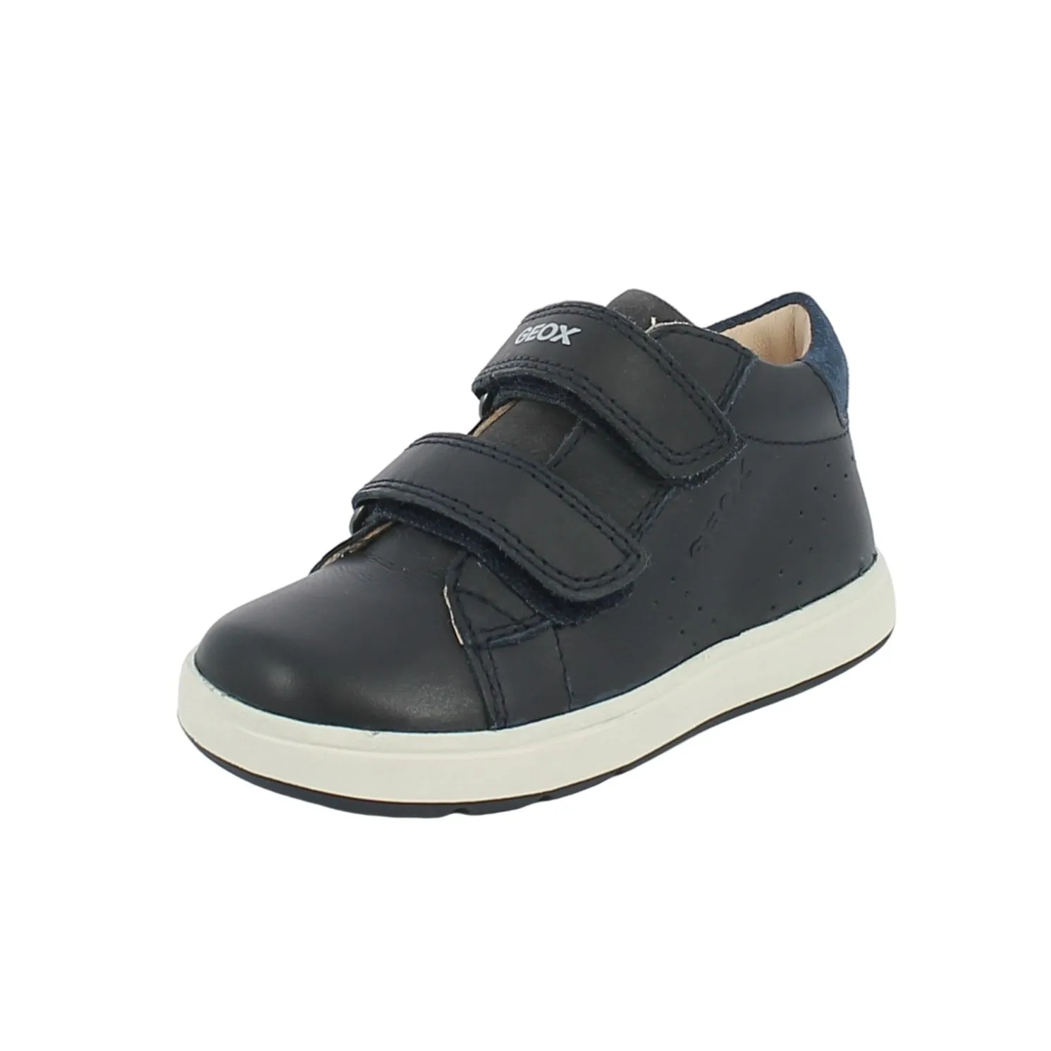 Geox  Sneaker con strappi in pelle primi passi 