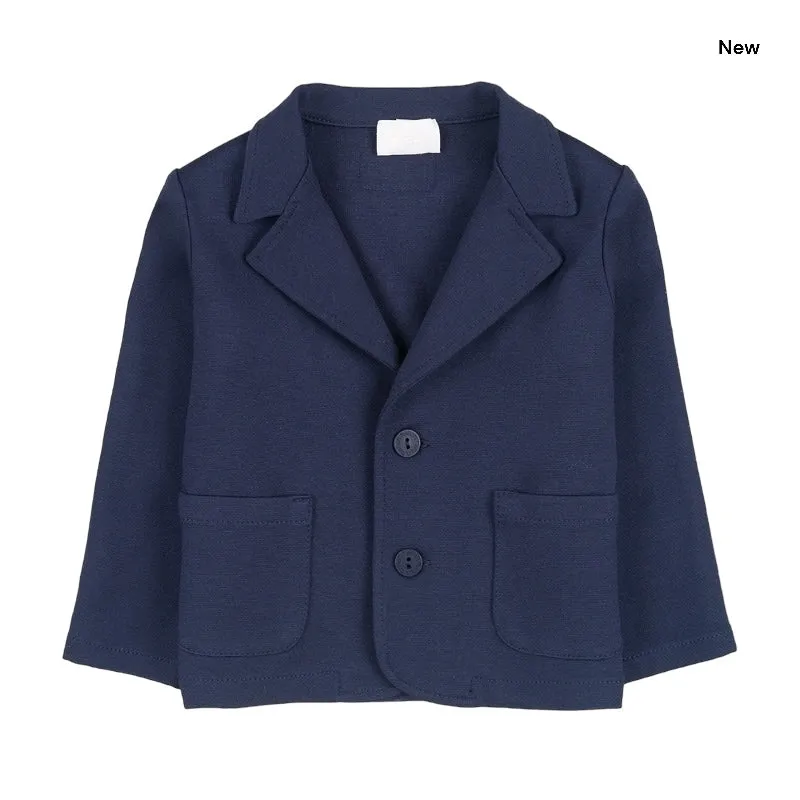Giacca blu per neonato