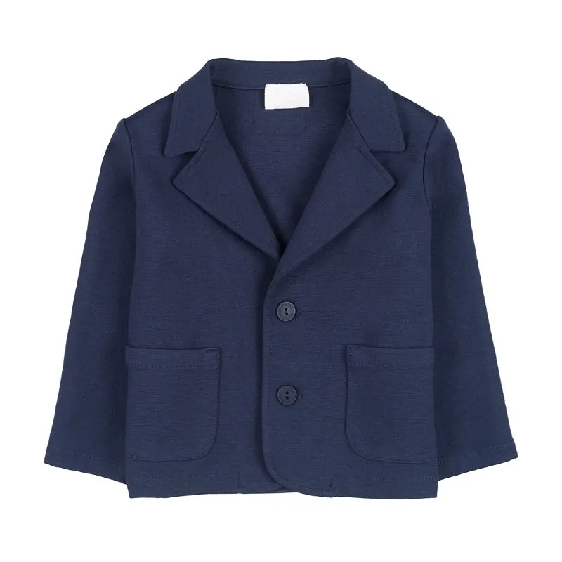 Giacca blu per neonato