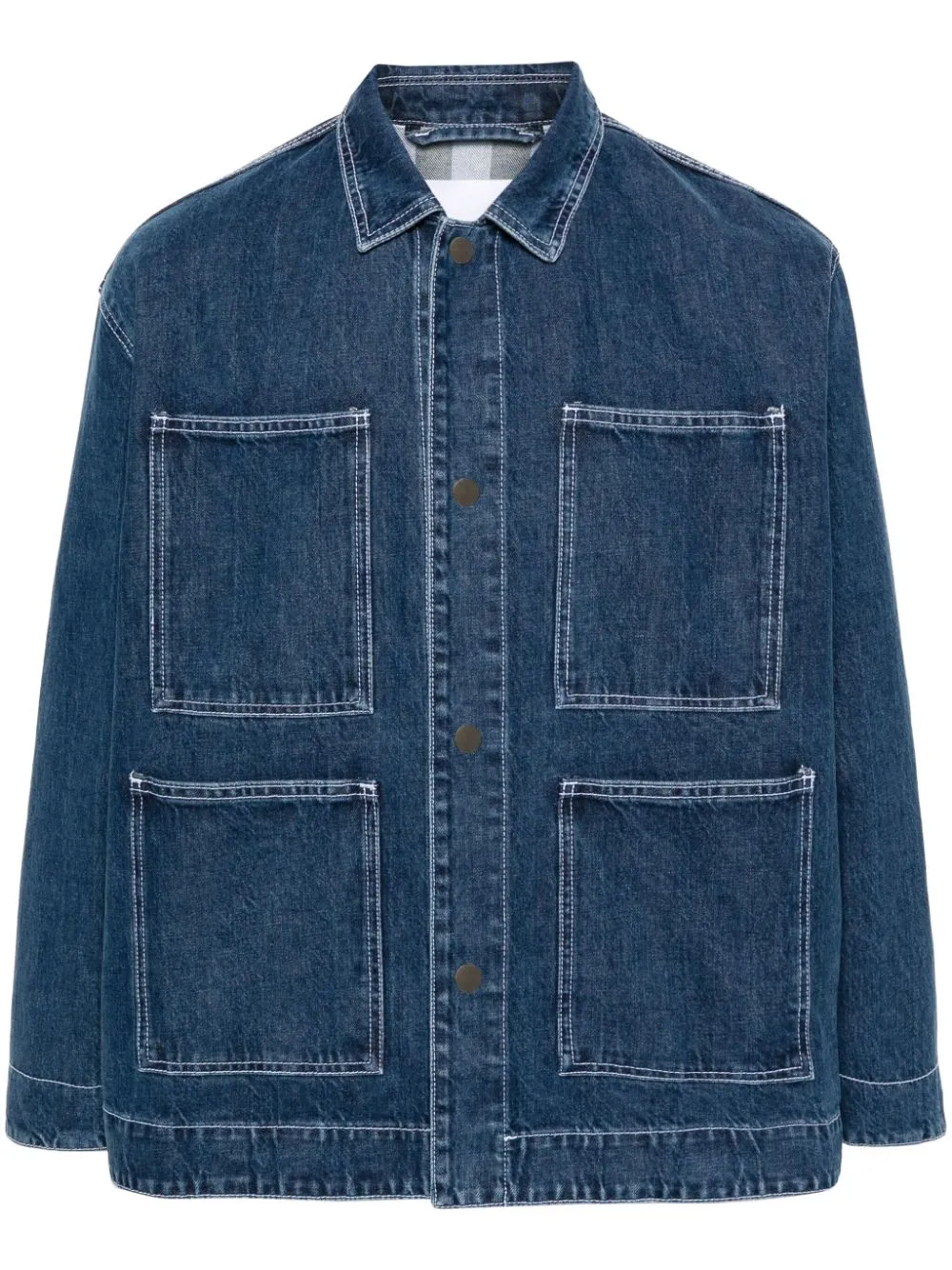 giacca-camicia denim