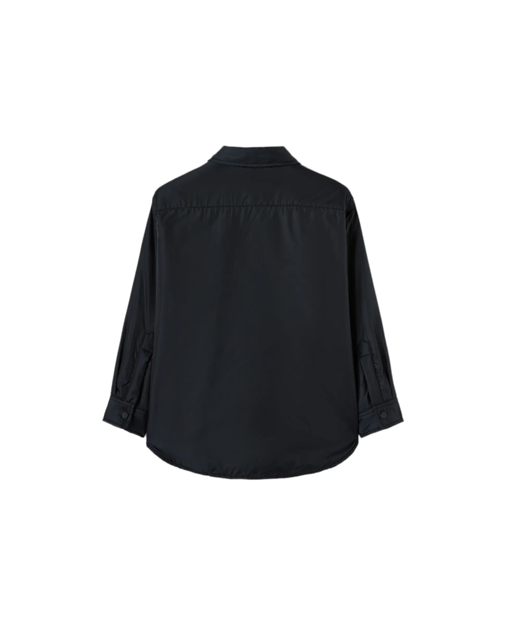 Giacca camicia imbottita blu per bambini