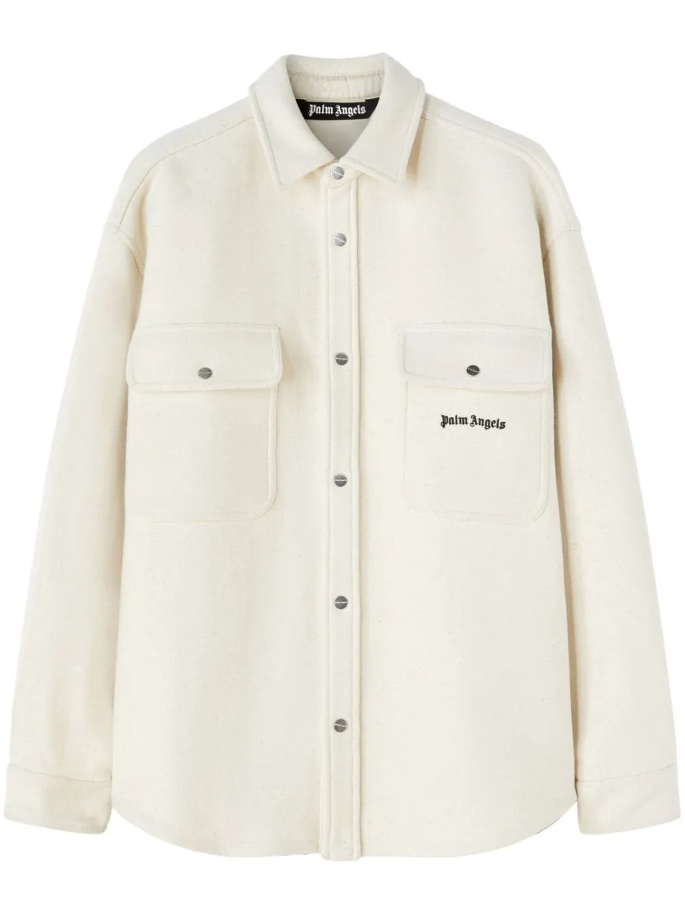 Giacca-camicia panna