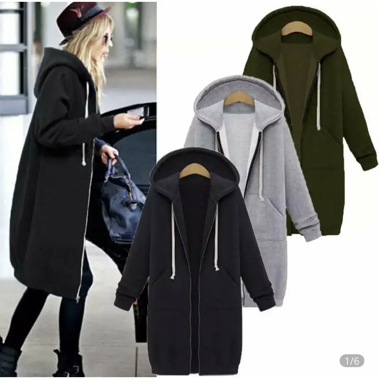 GIACCA CON ZIP LEILA  FB4/1-7