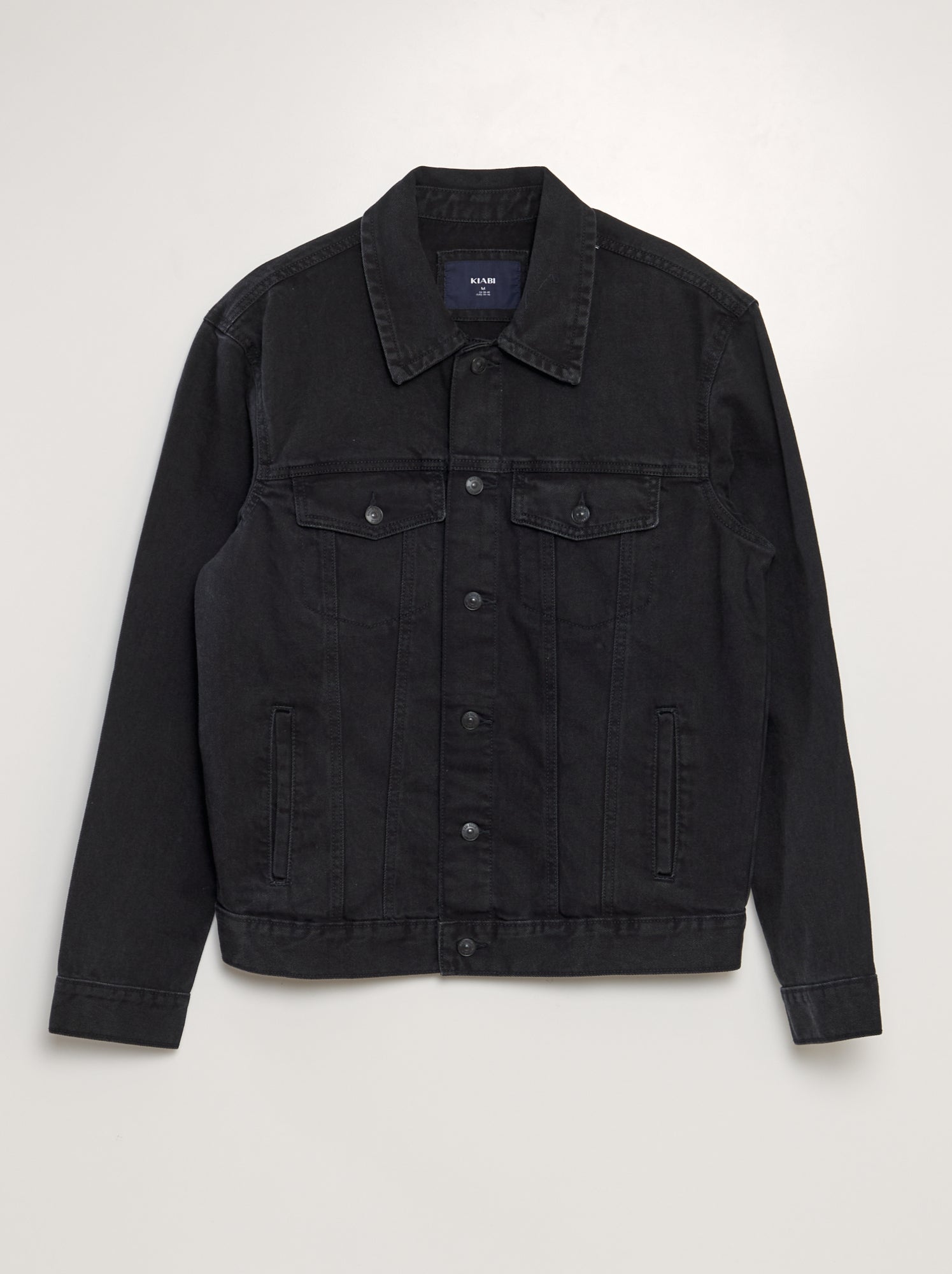 Giacca in jeans - GRIGIO