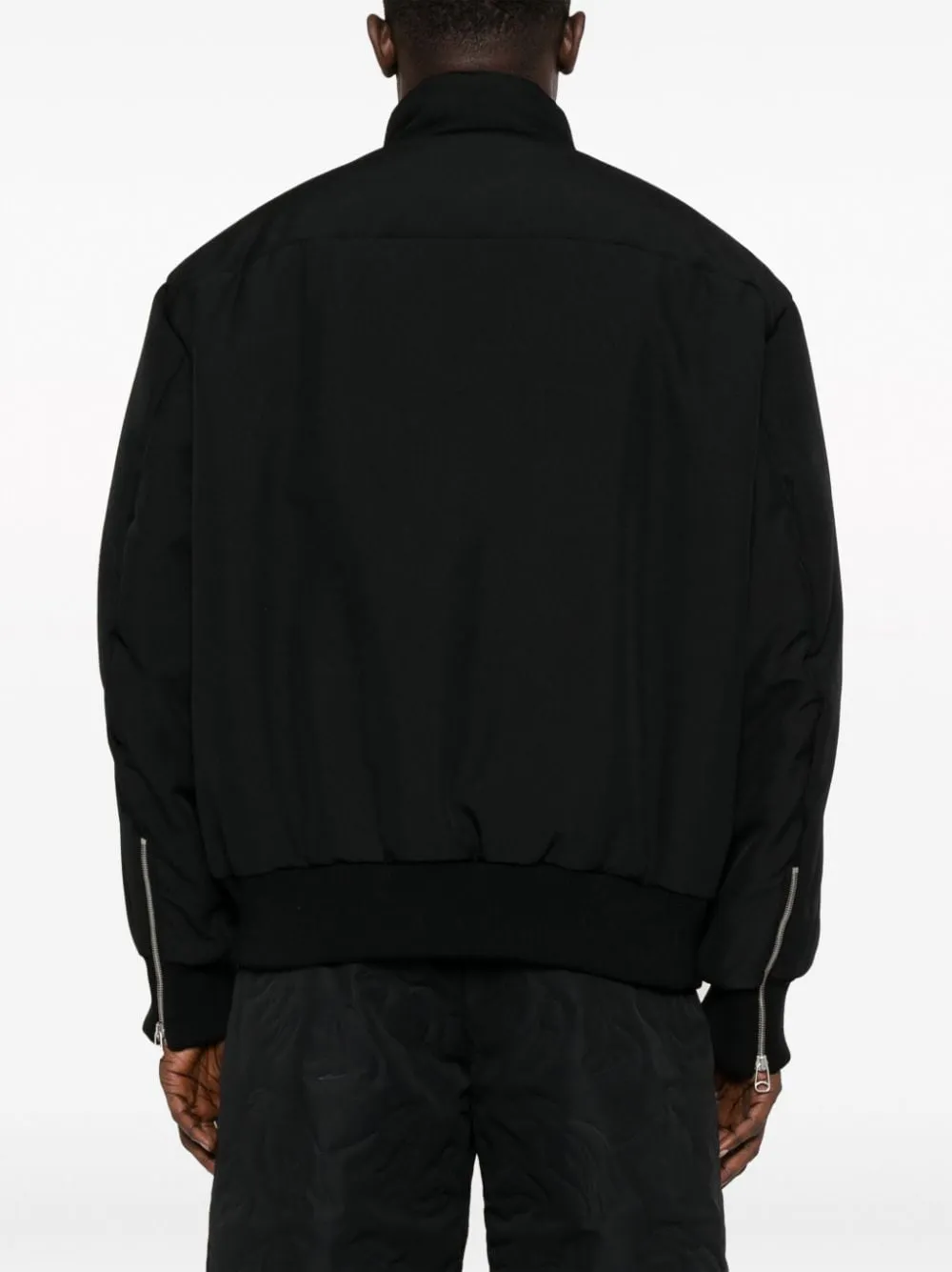 giacca oversize nera