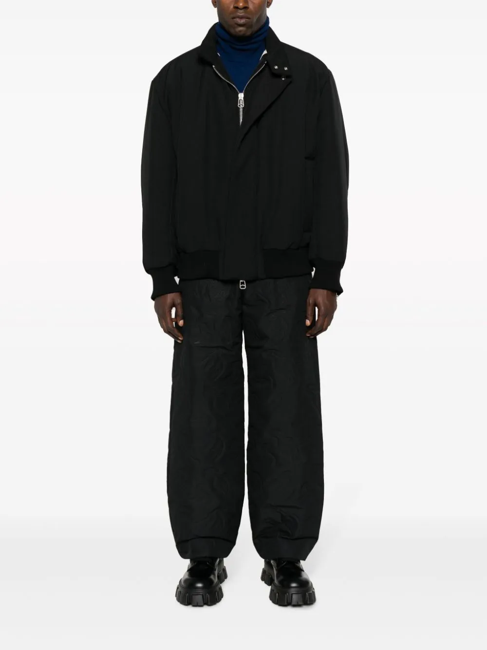 giacca oversize nera