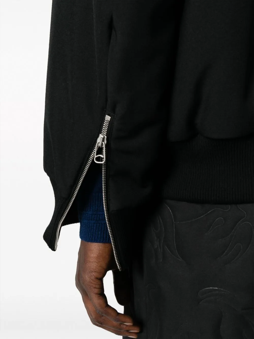 giacca oversize nera