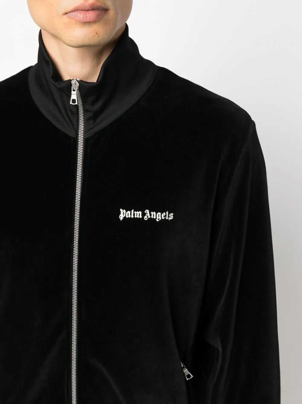 giacca sportiva velluto nero