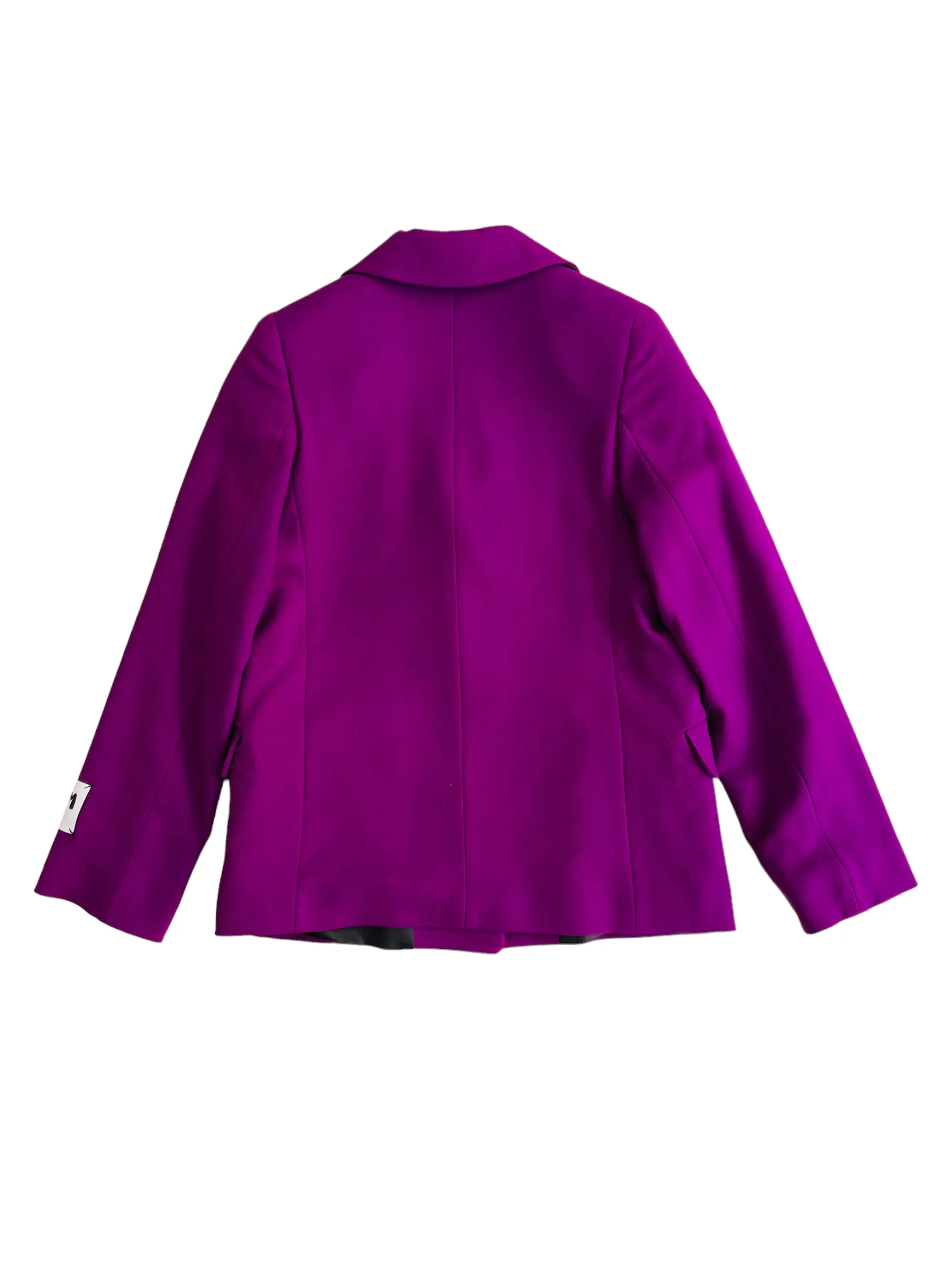 Giacca viola con logo per bambina