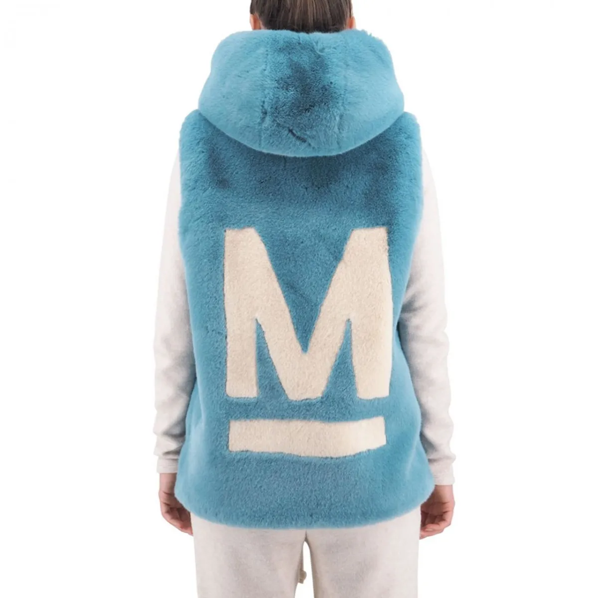 Gilet Eco Fur Logato