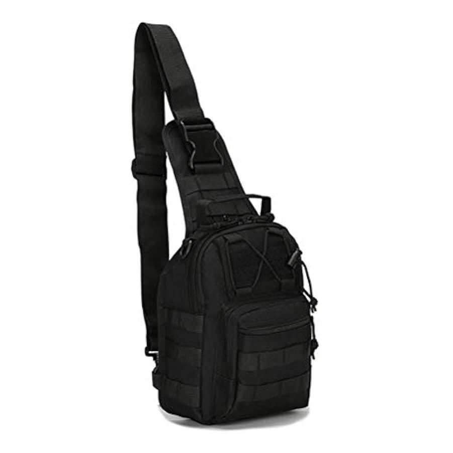 Gohhey Zaino Sling Assault Pack tattico borsa a tracolla borsa a tracolla borsa borsa a tracolla borsa militare (G) 235852064