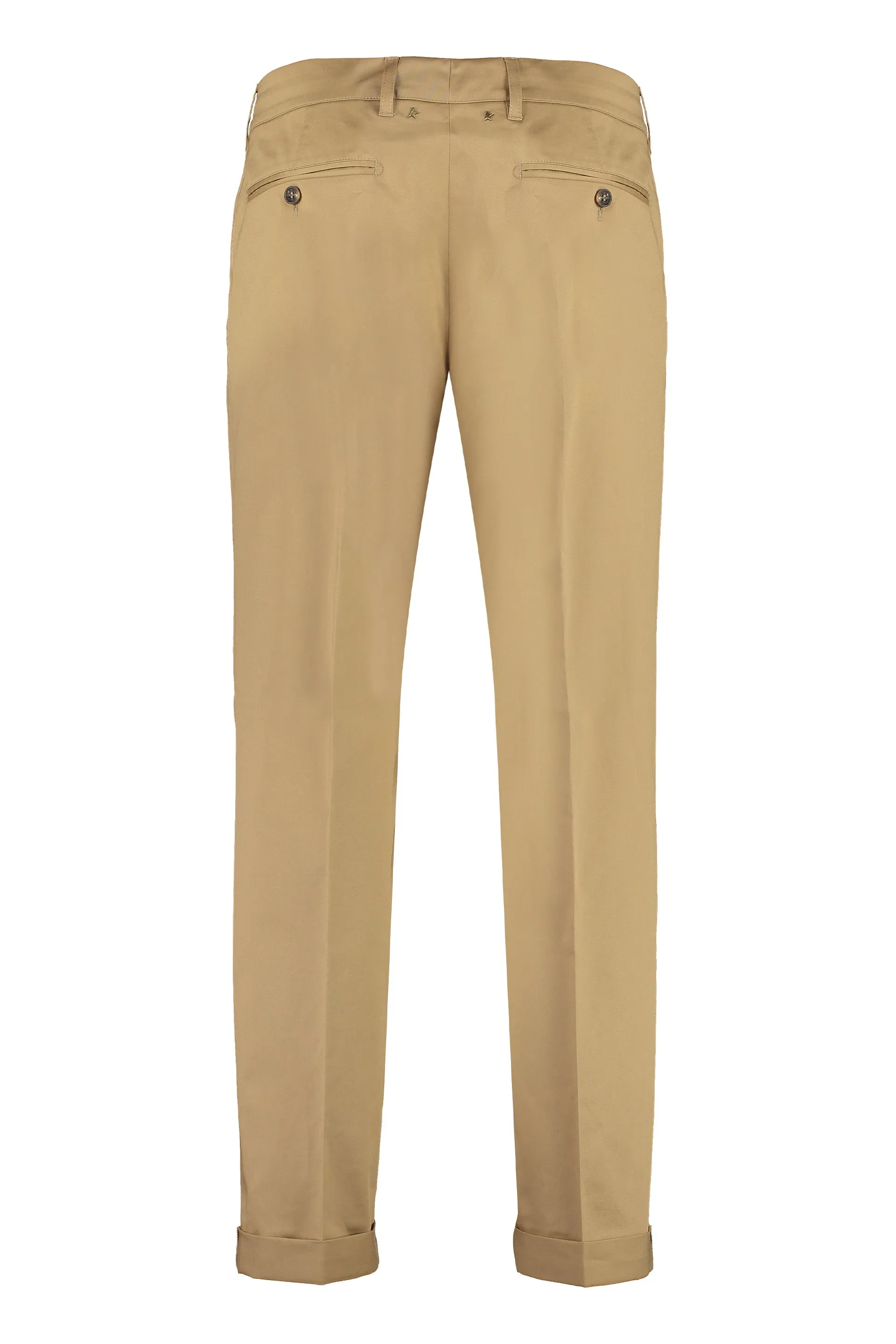 Golden Goose Pantaloni chino Conrad in cotone
