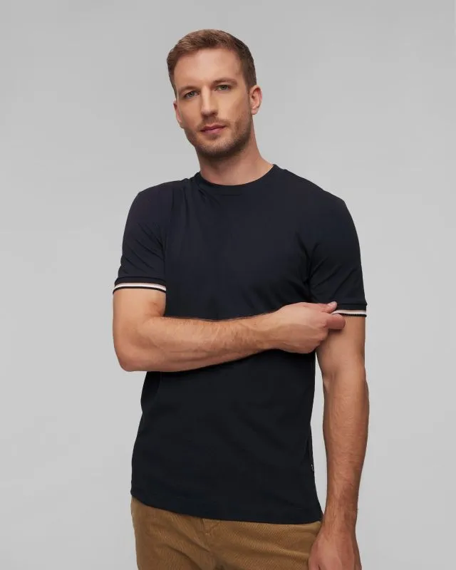 Granatowy T-shirt męski Hugo Boss Thompson 50501097-404