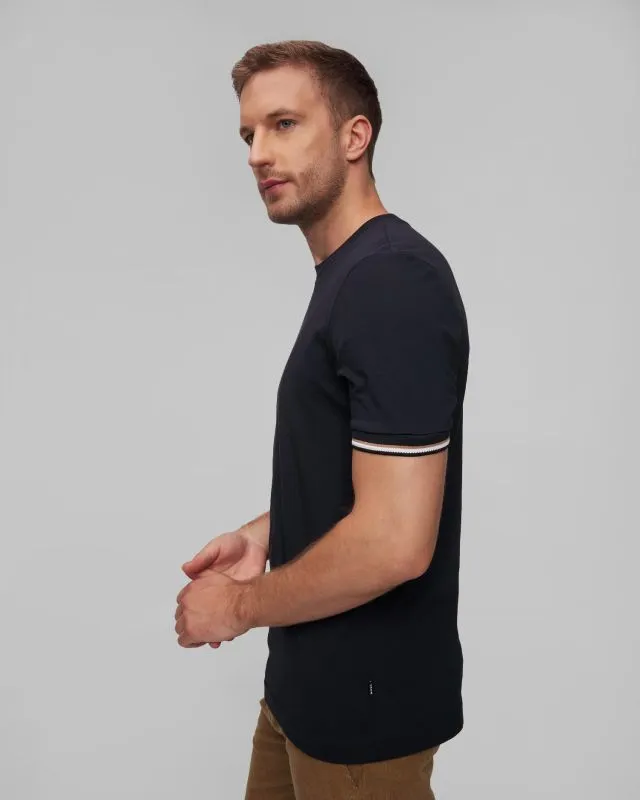 Granatowy T-shirt męski Hugo Boss Thompson 50501097-404
