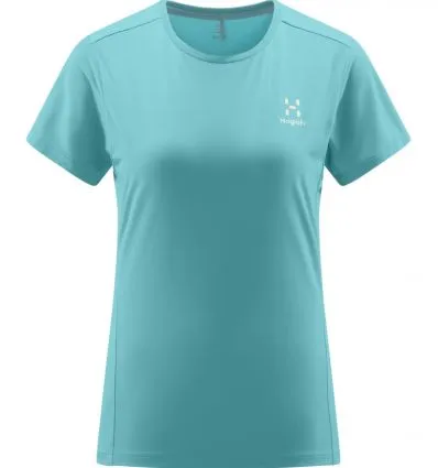 Haglöfs Maglietta L.I.M Tech Tee (Frost blue) Donna