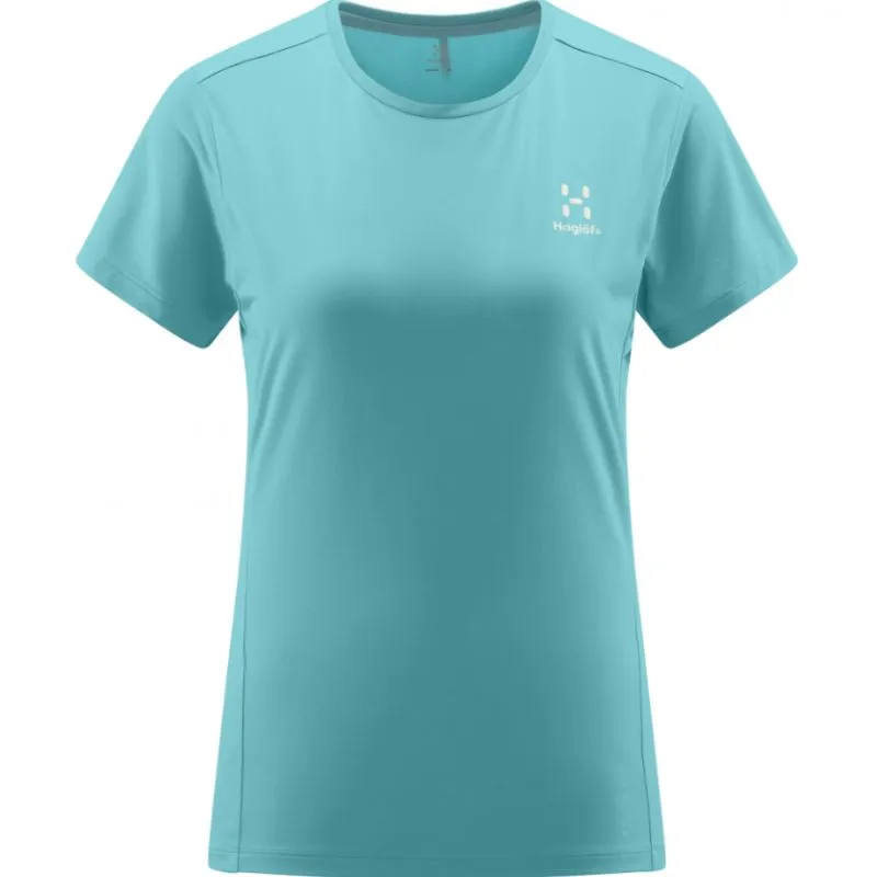 Haglöfs Maglietta L.I.M Tech Tee (Frost blue) Donna