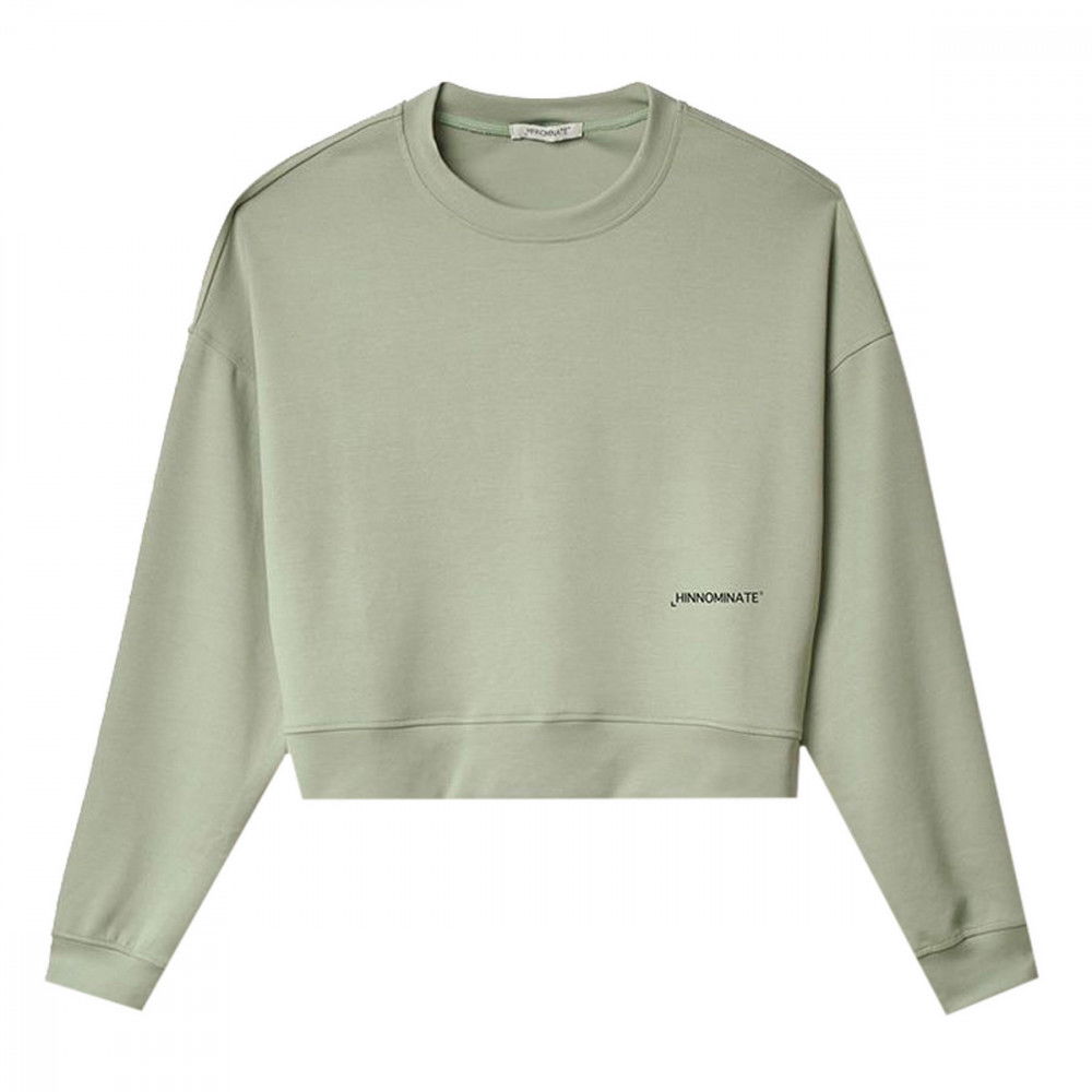 HINNOMINATE FELPA GIROCOLLO CROP