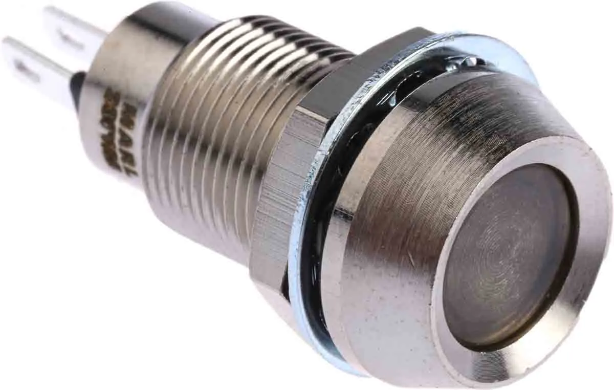 Indicatore da pannello Marl Verde  a LED, 230V ca, Ad incasso, foro da 12.7mm
