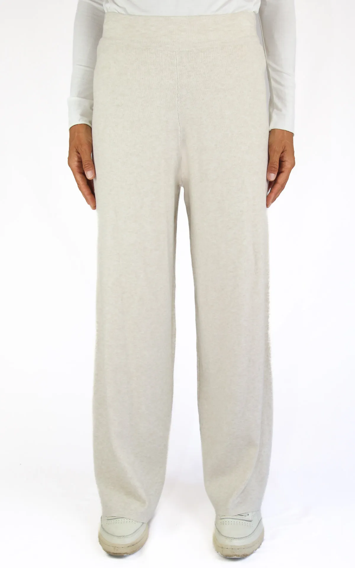 Initial – pantalone zampa – burro