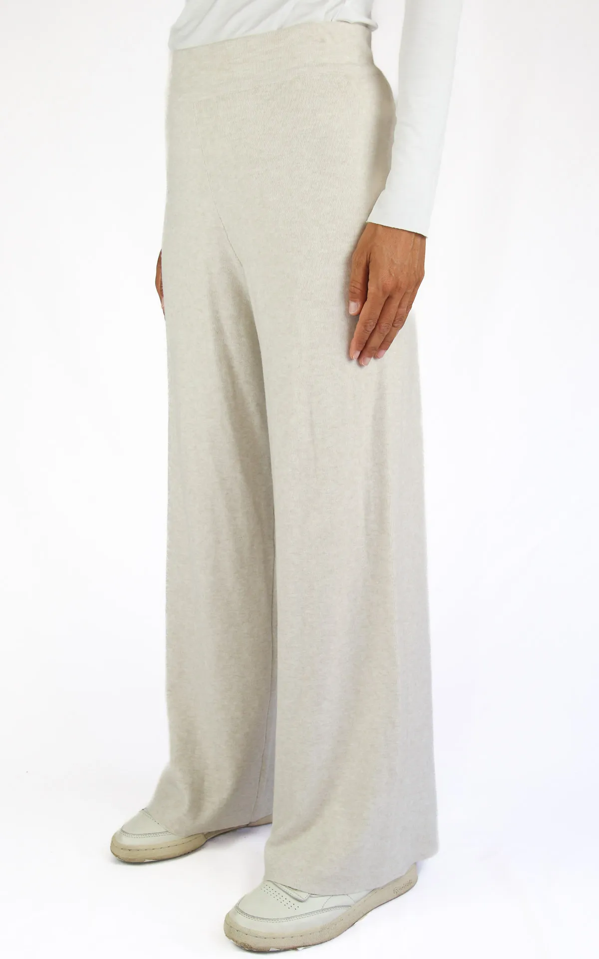 Initial – pantalone zampa – burro