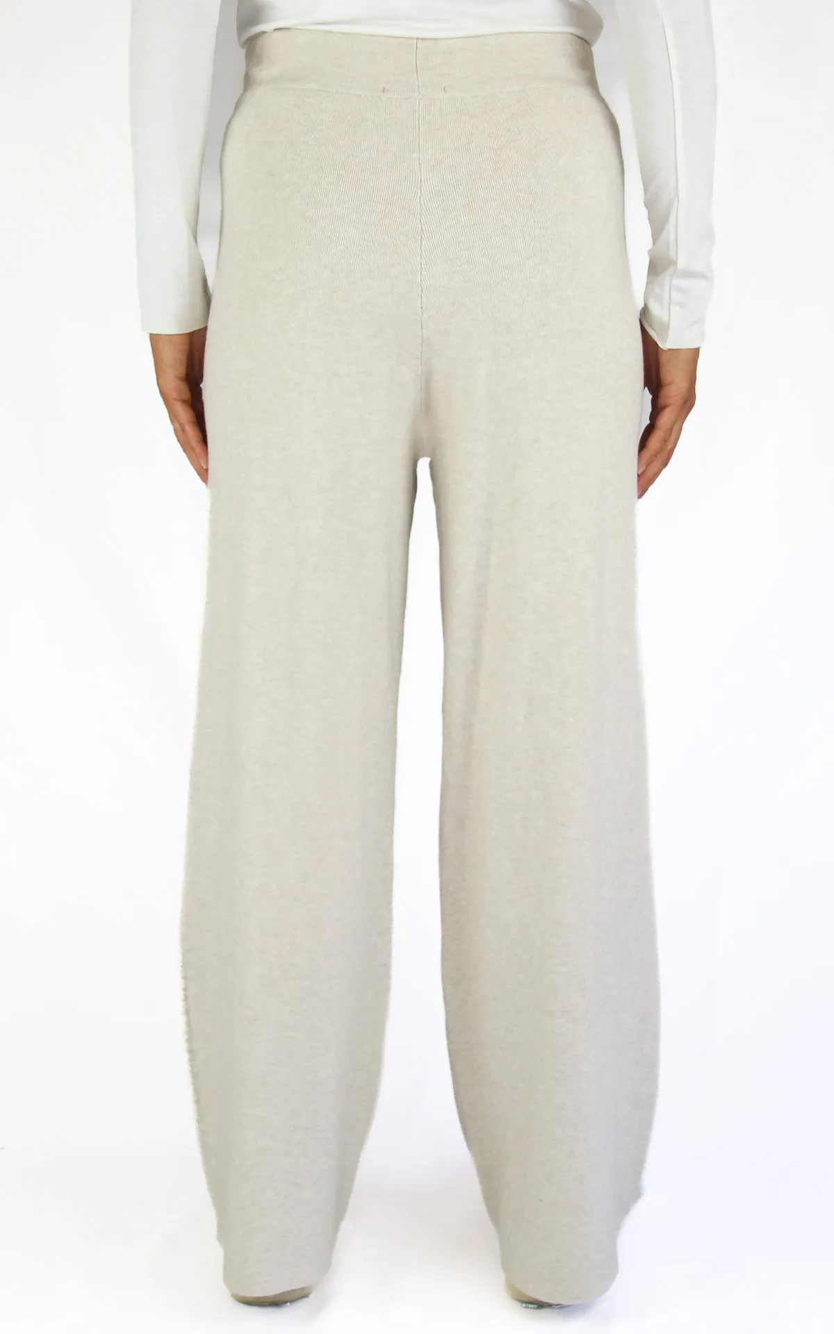Initial – pantalone zampa – burro