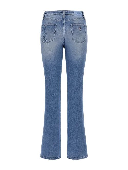 JEANS Donna GUESS SEXY FLARE W4RA0L D4Q0D SWDN