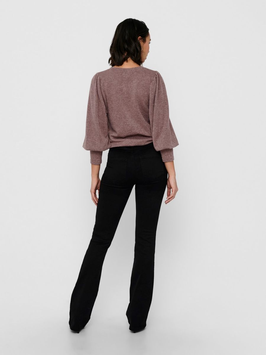JEANS Donna ONLY 15163338 ROYAL HIGH BLACK